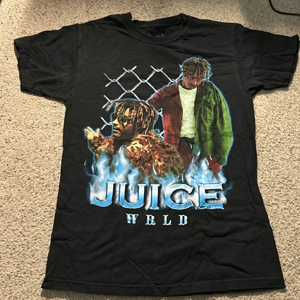 Juice Wrld Vintage Graphic Tee Mens Small Used